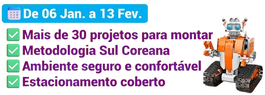 Colônia de Férias Tech My Robot